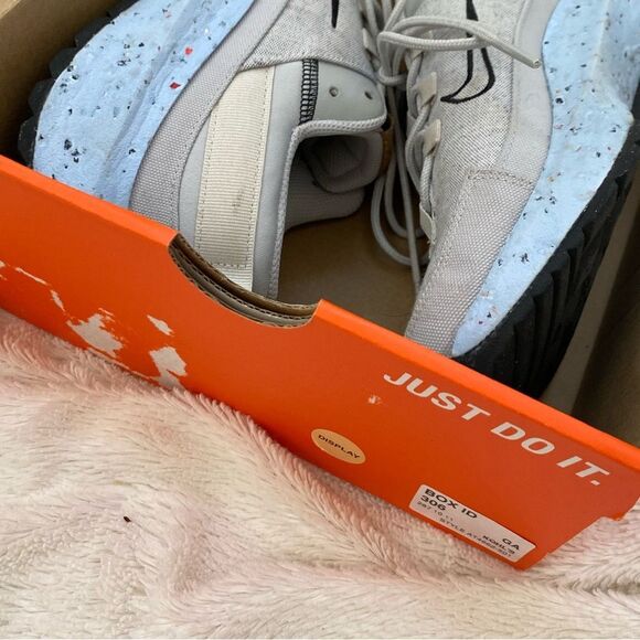 Nike Crater Remixa WITH BOX | Gray fog chambray blue sneakers - Picture 8 of 9